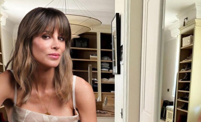 su vestidor ‘XL’ hecho a medida