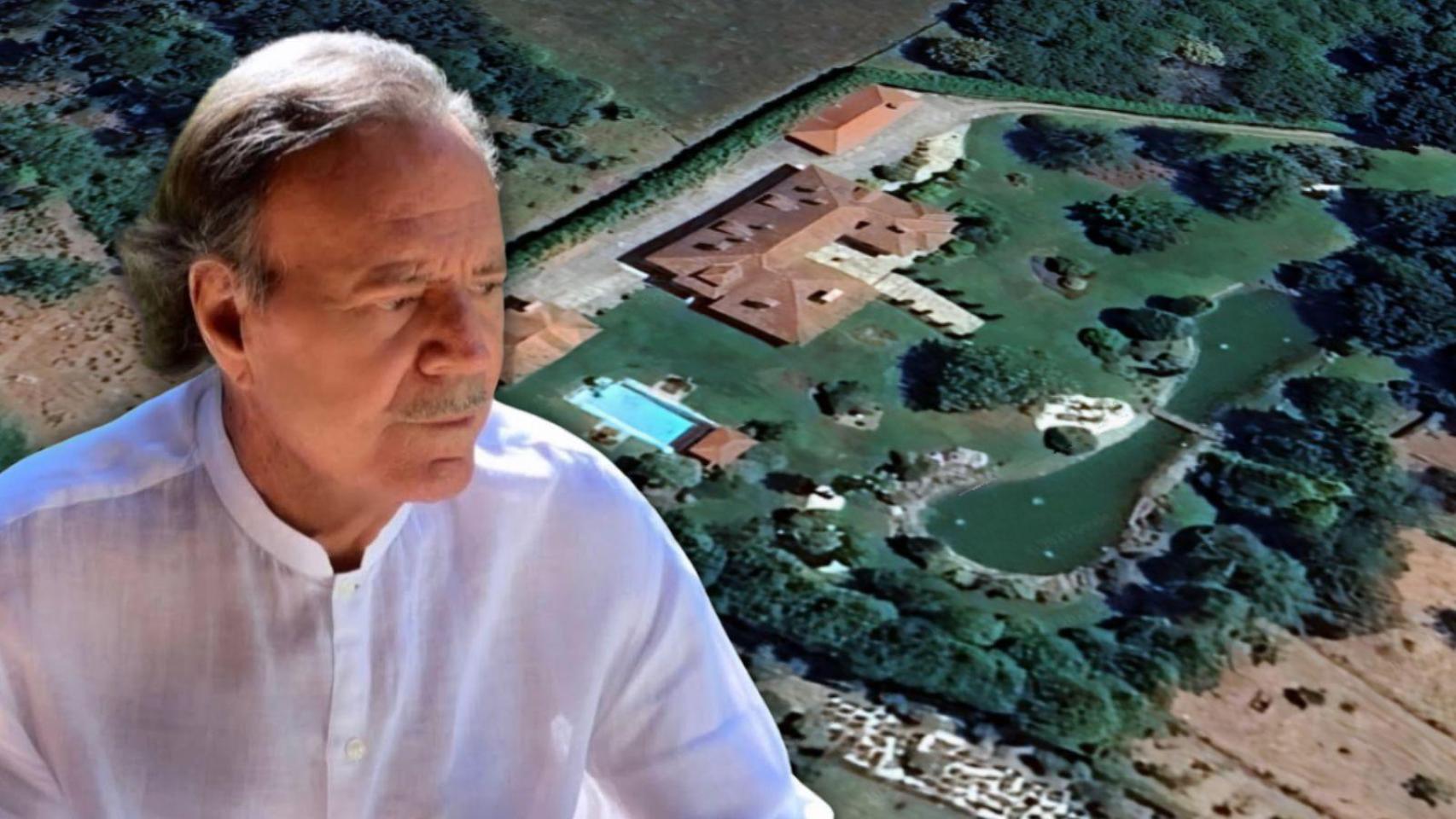 en el campo, con lago artificial y 1.500 metros cuadrados construidos
