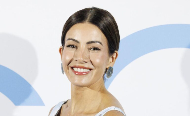 Virginia Troconis se lleva el premio a la mejor vestida con este diseño de encaje estilo macramé
