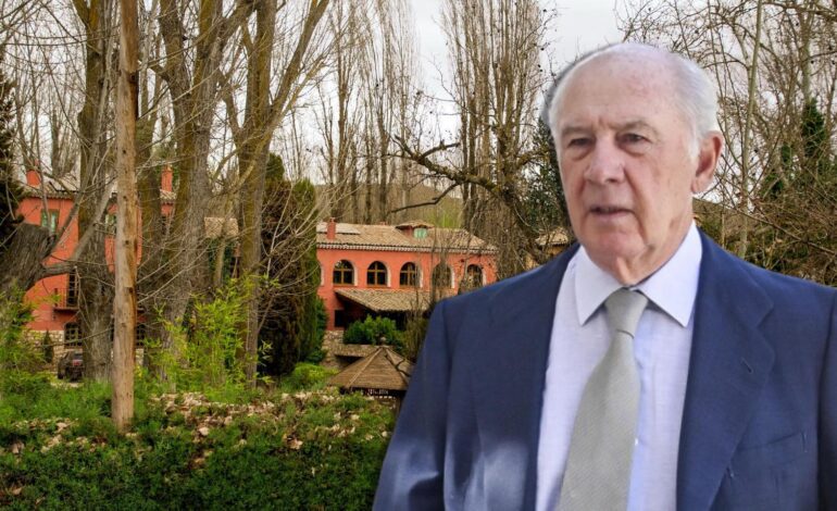 Así es la finca donde Rodrigo Rato celebra la boda de su hija Gela y en la que él contrajo matrimonio hace 10 años