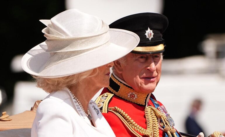 la Familia Real británica hace piña con Carlos III en Trooping The Colour