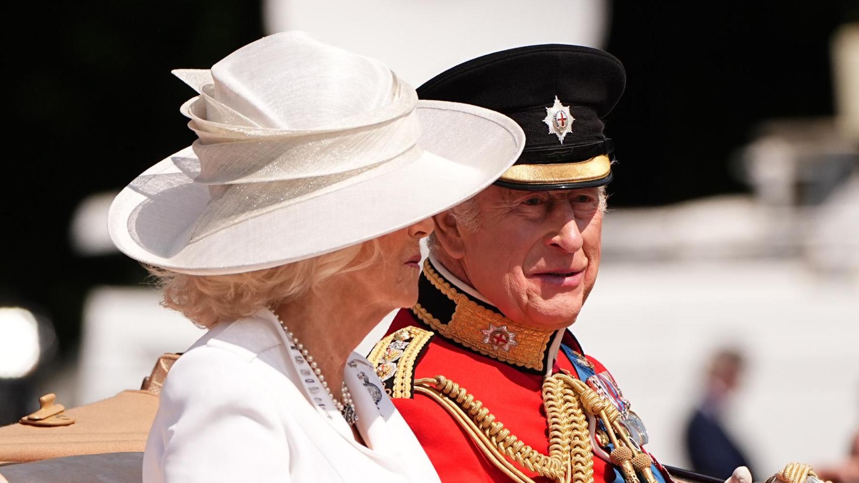 la Familia Real británica hace piña con Carlos III en Trooping The Colour