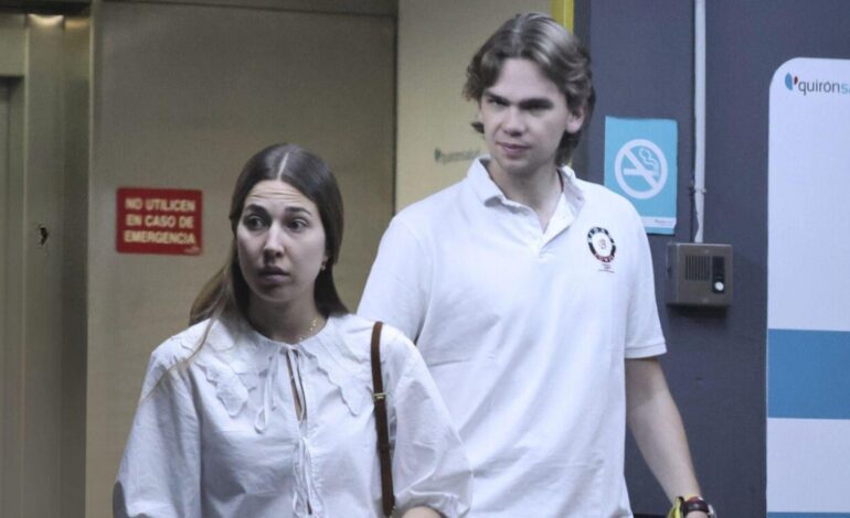 Miguel Urdangarin y su novia, Olympia Beracasa, visitan un hospital tras el 60 cumpleaños de la infanta Cristina