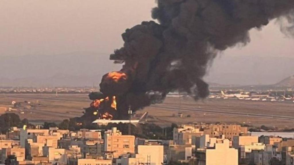 Aeropuerto de Mashad, al este de Irán, atacado por el ejército israelí.