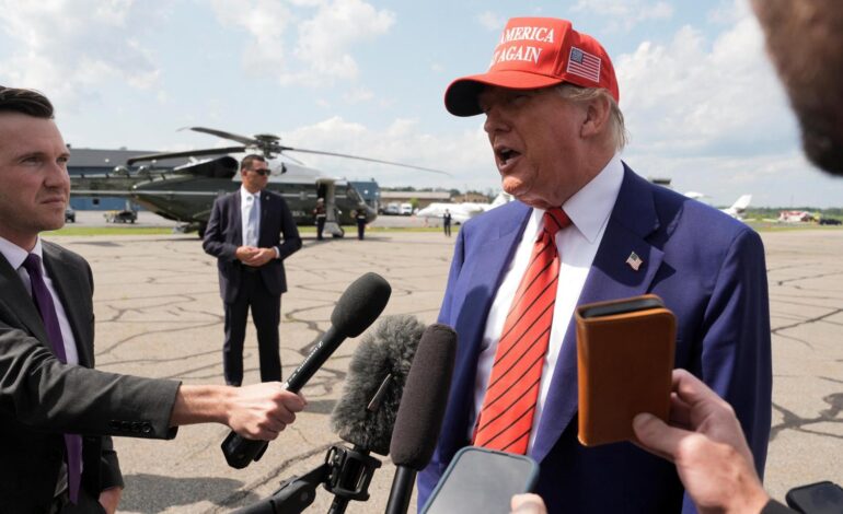 Trump reprocha a España que «siempre ha pagado muy poco» como miembro de la OTAN e insiste en el 5 % del PIB