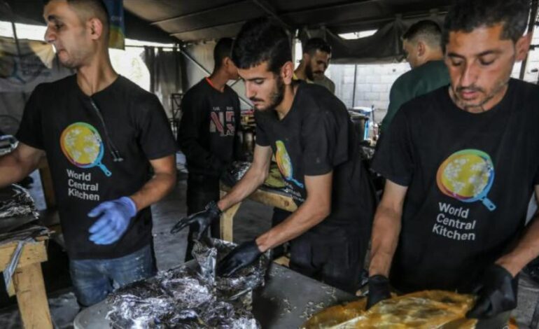 La ONG World Central Kitchen de José Andrés reanuda la elaboración de comidas en Gaza tras de 12 semanas de parón