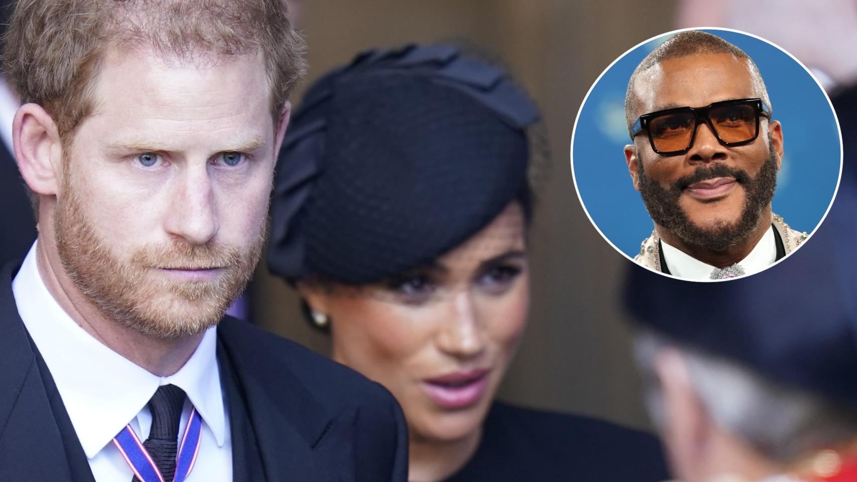 Tyler Perry, el poderoso padrino de Lilibet, hija del príncipe Harry y Meghan Markle, acusado de agresión sexual