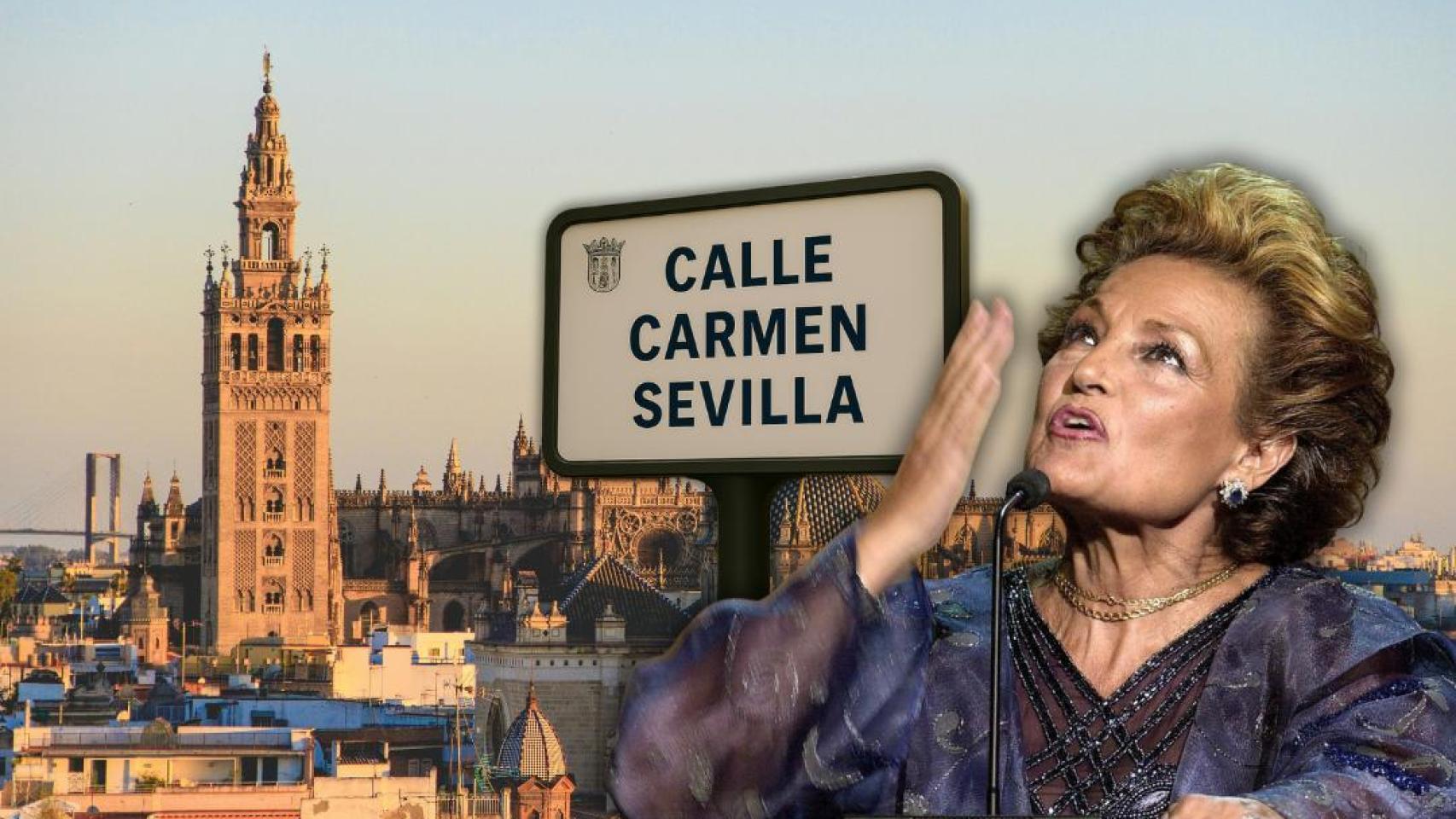 Carmen Sevilla no tiene aún una calle en su ciudad dos años después de su muerte, como se le prometió: los motivos