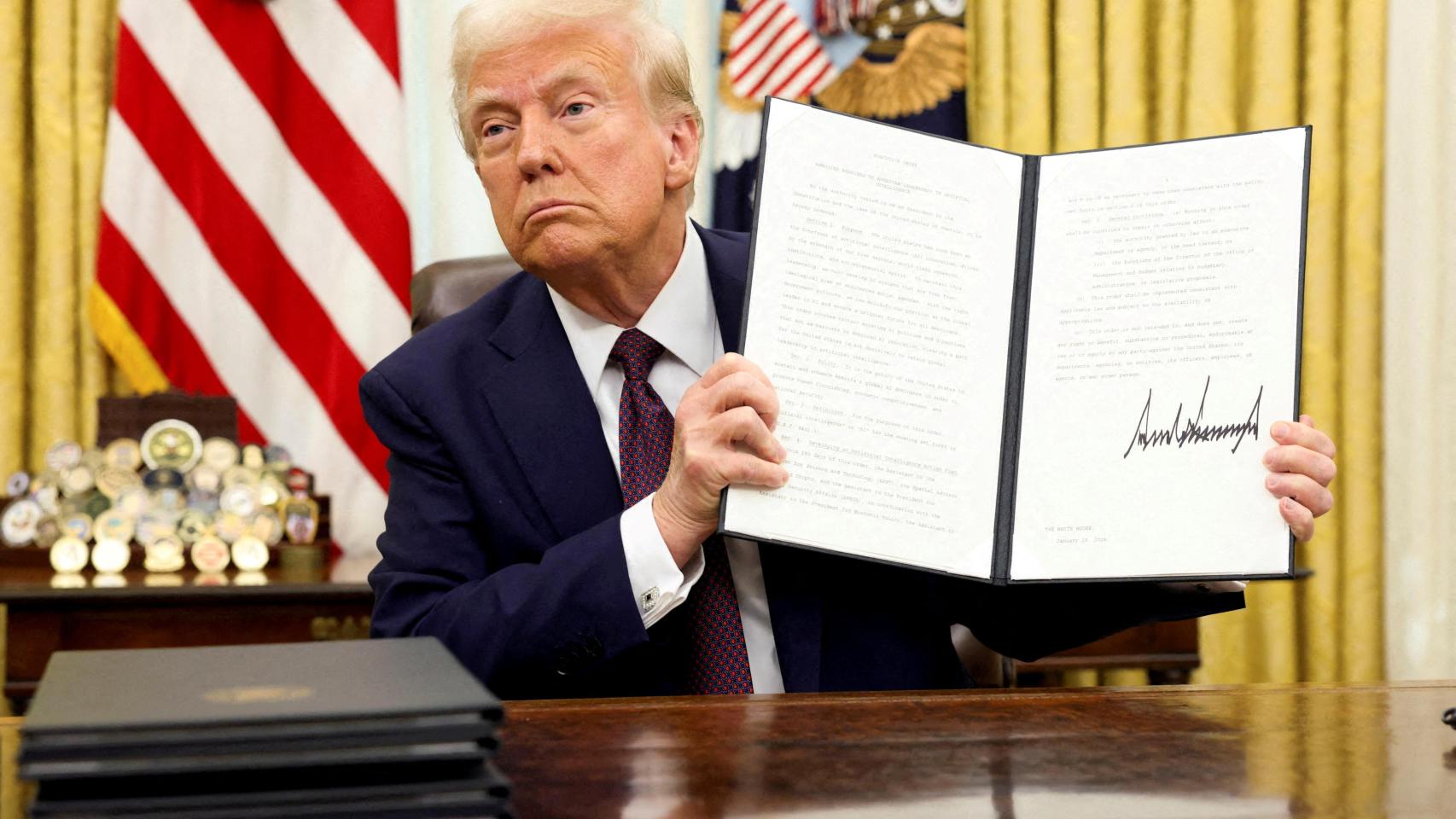 Trump anuncia un acuerdo comercial con China y dice que hay otro «en camino, con India»