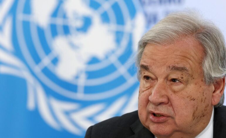 Guterres sentencia el sistema de ayuda impuesto por Israel en Gaza: «Están matando a gente que trata de conseguir comida»
