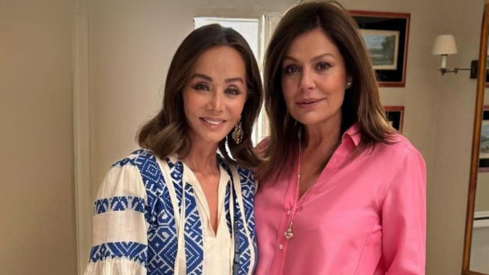 Isabel Preysler y Nuria González se reúnen en el momento más delicado de la viuda de Fernández Tapias