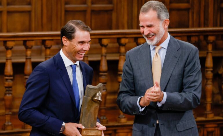 El Rey Felipe VI concede los primeros títulos nobiliarios de su reinado: Rafa Nadal o Luz Casal, entre los nuevos marqueses