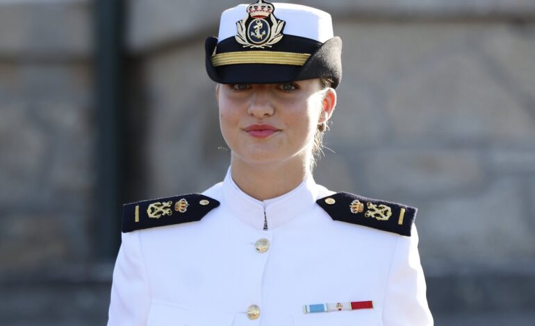 La Princesa Leonor desembarca en Ceuta en la primera visita de un miembro de la Familia Real a la ciudad en 18 años
