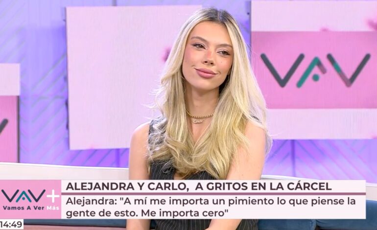 «Siempre se va a defender a la familia»: Alejandra Rubio responde a las críticas por el polémico vídeo frente a la cárcel