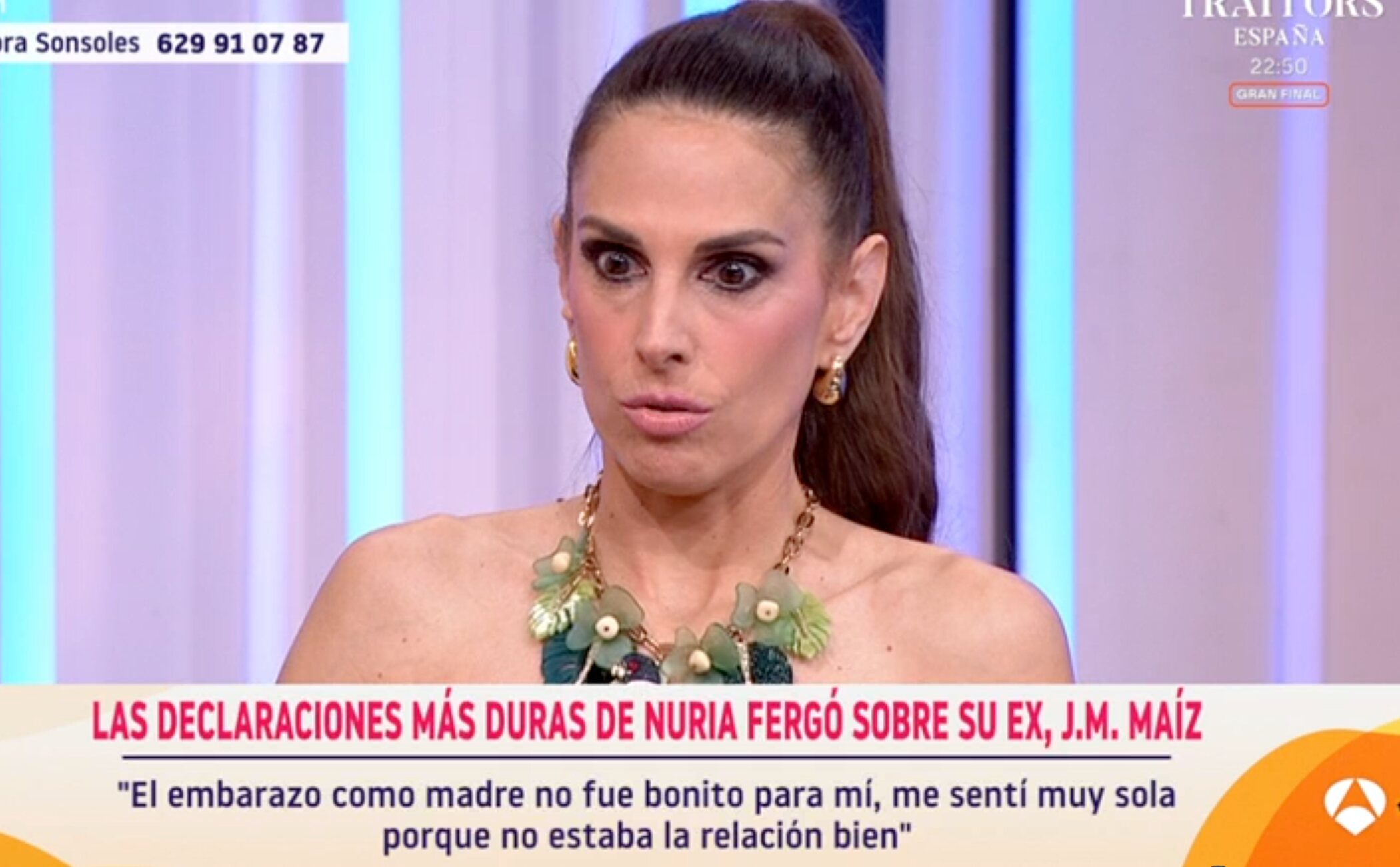 Nuria Fergó se sincera: su duro embarazo, la enfermedad y muerte de su padre y su ruptura con Juan Pablo Lauro