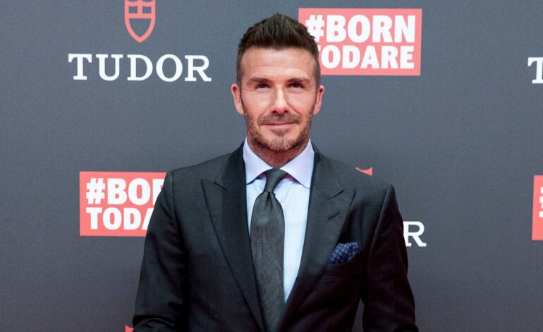David Beckham, hospitalizado por una misteriosa lesión