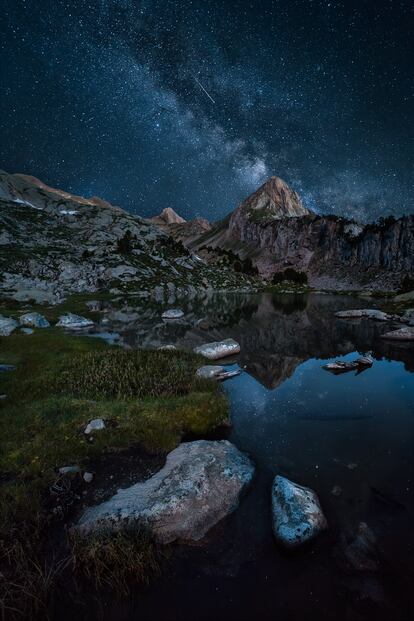 El pico de Padener (Huesca), en un punto esencial para contemplar las estrellas sin contaminación lumínica. Incluso si no está en la noche 
