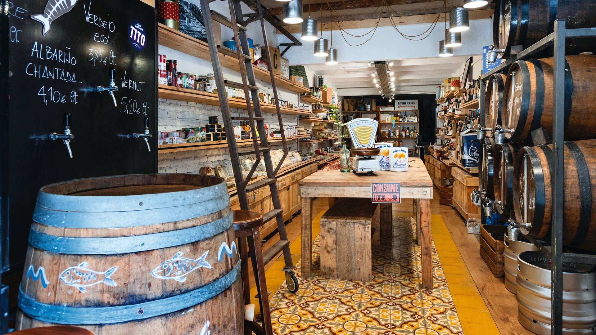 Entre las latas, el restaurante gourmet enlatado en Barcelona