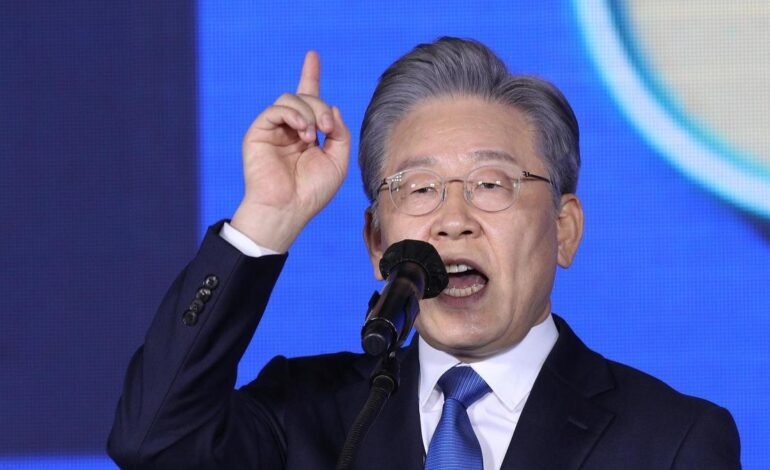 Lee Jae-myung, el niño de la fábrica y hoy político con un currículum de escándalos que presidirá Corea del Sur