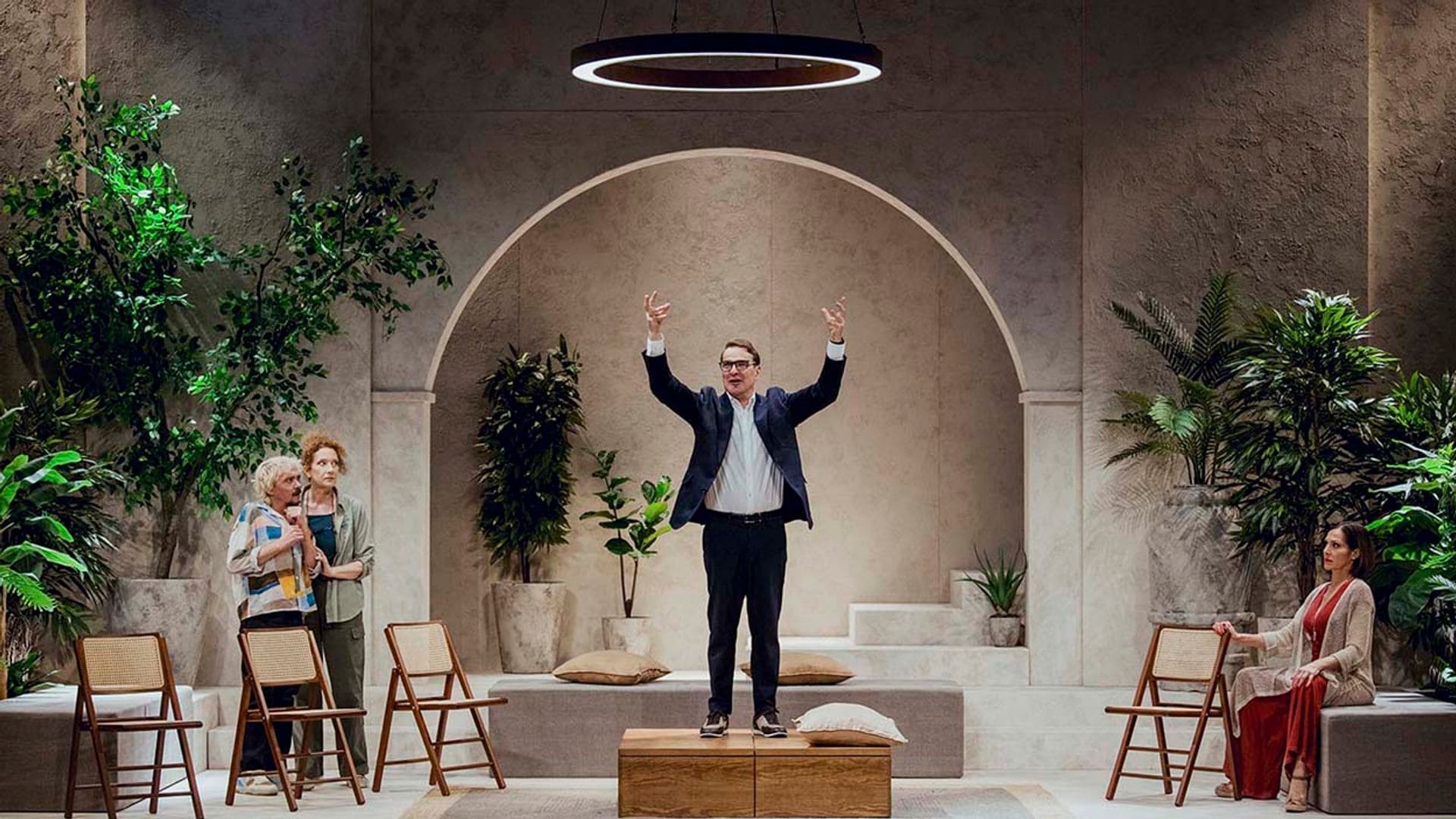 Conspiración en el Teatro Alcázar en Madrid con Luis Merlo