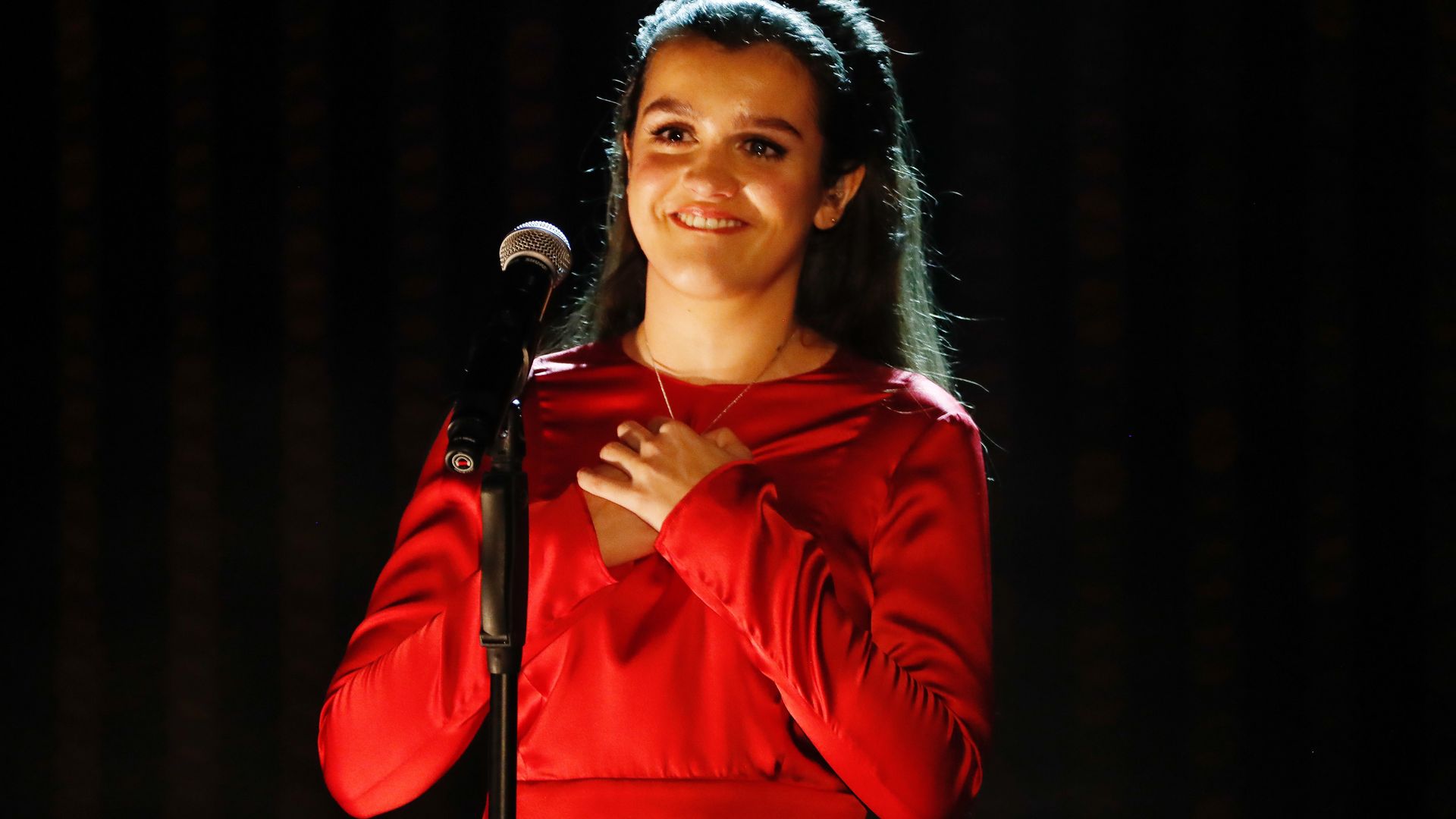 Amaia Romero dedica un catión a su madre