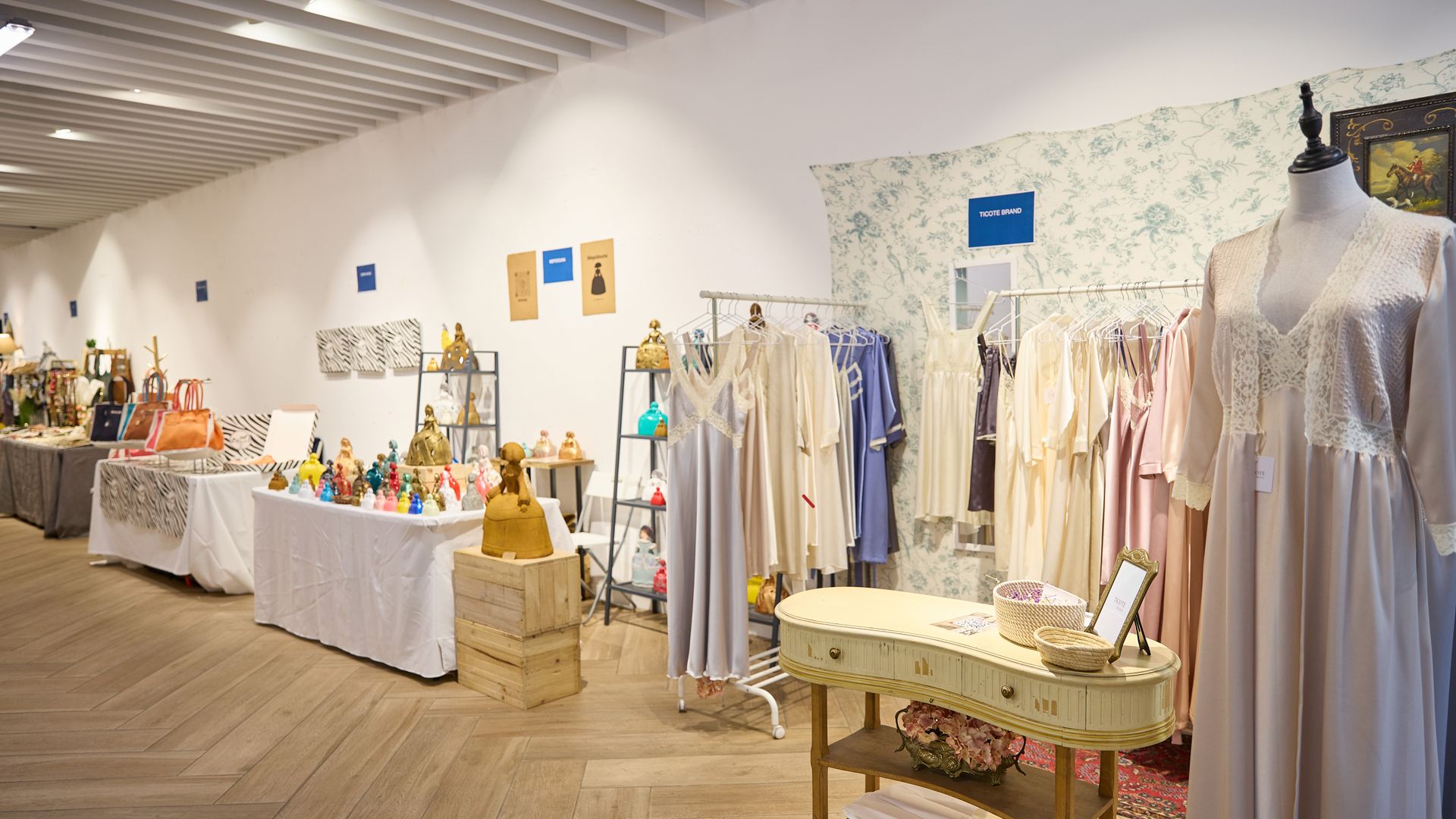 Market pop-up elegante en Velázquez 36, Madrid
