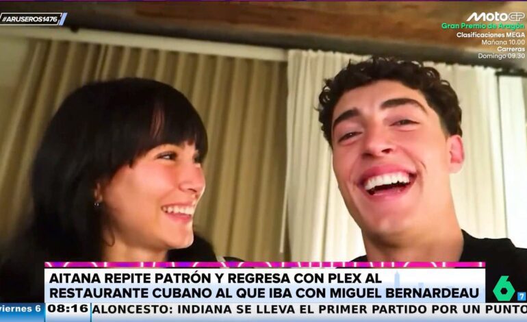 Alfonso Arús, indignado al ver que Aitana lleva a Plex al restaurante al que iba con Miguel Bernardeau: «Está intoxicado»