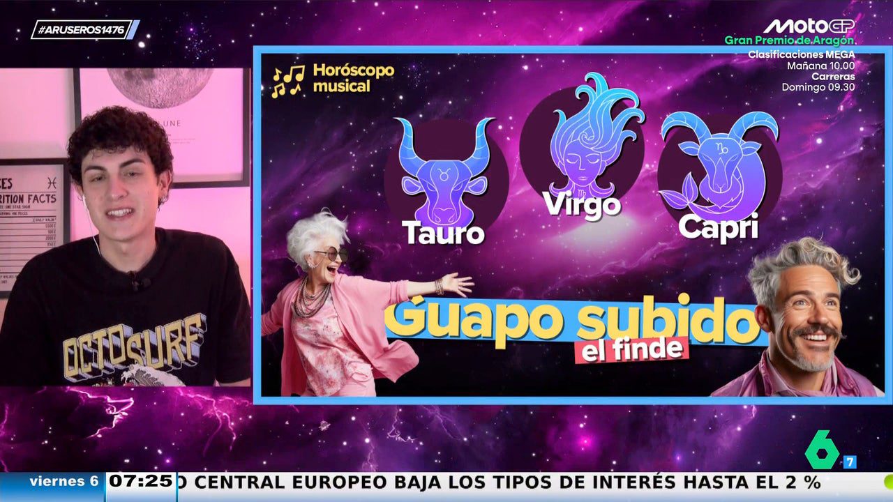 Tauro, Virgo y Capricornio, con el guapo subido