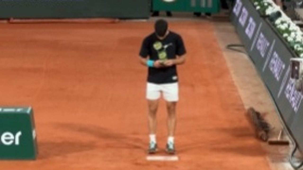 El bonito gesto de Alcaraz con Rafa Nadal en semifinales de Roland Garros