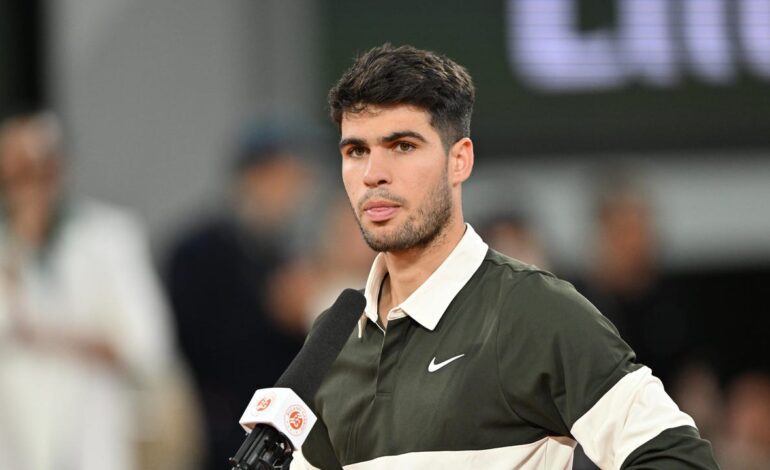Carlos Alcaraz y la otra semifinal entre Djokovic y Sinner: «Como amante del tenis…»