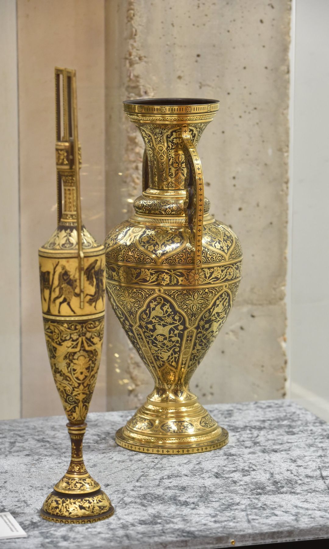 Art of Damascinado en la exposición de Toledo ubicada en la mezquita de Las Tornerías