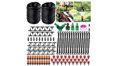 Sistema de riego automático para plantas domésticas.