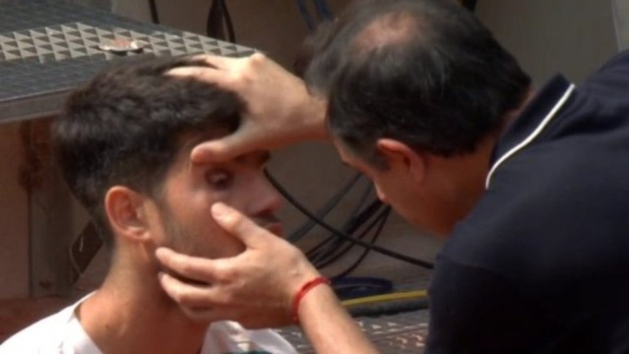 El inquietante percance de Carlos Alcaraz en la final de Roland Garros