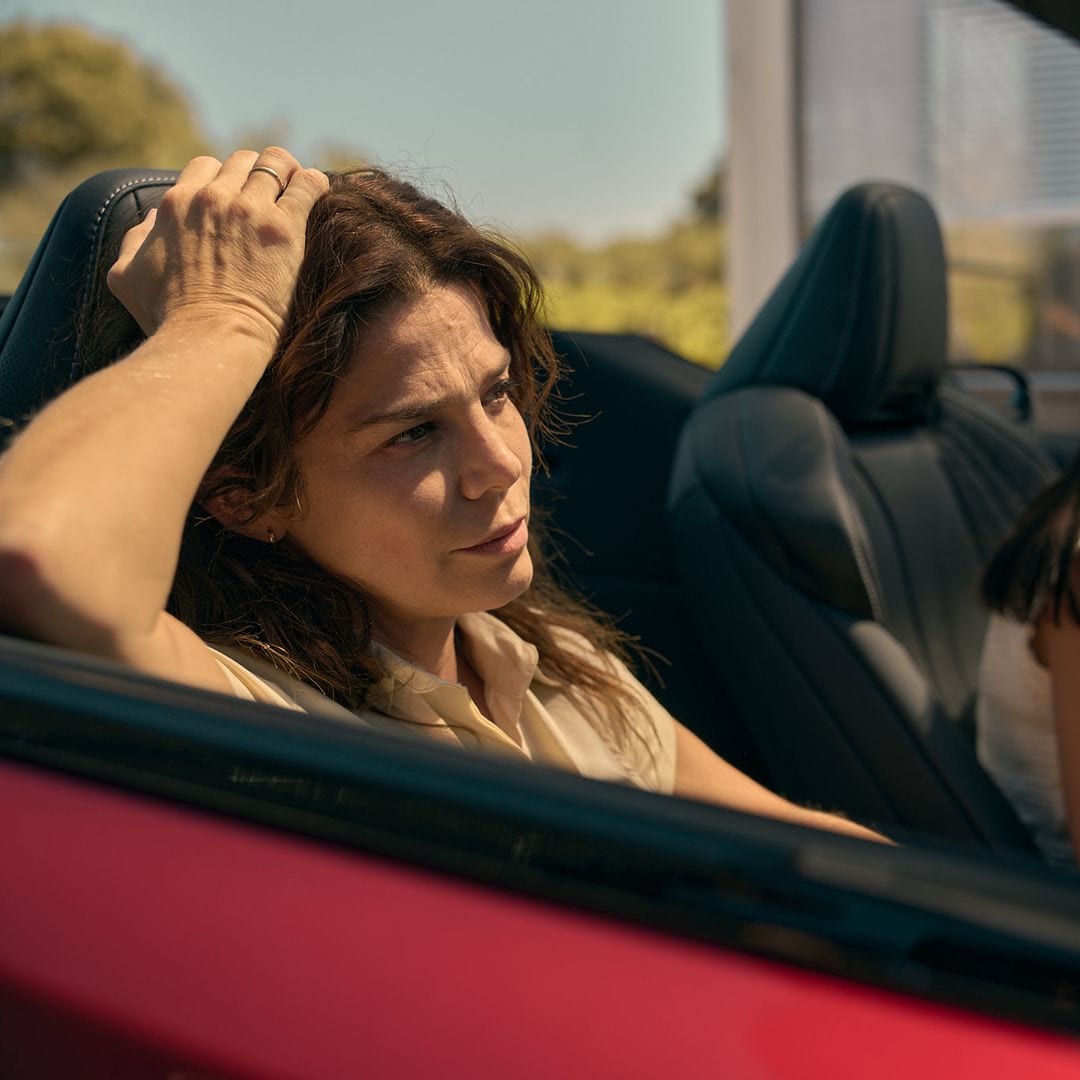 Juana Acosta en una serie matutina, filmada en Fermoselle, Zamora
