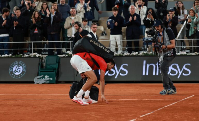 Ha podido ser mi último partido en Roland Garros