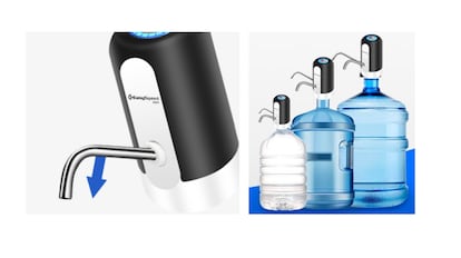 Dispensador de agua.