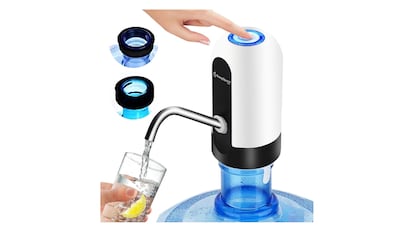 Dispensador automático blanco.