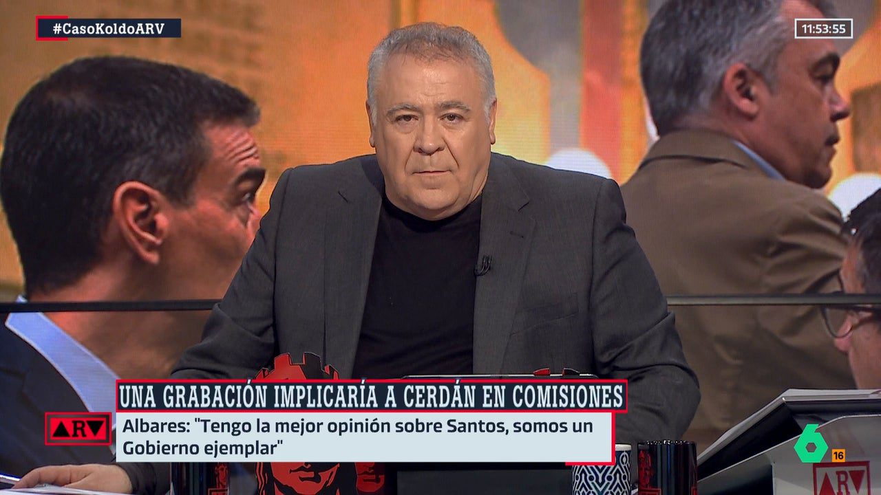 Ferreras revela la «conmoción» y la «tristeza» que hay en el PSOE tras el informe de Santos Cerdán: «Hay un shock total»