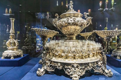 El interior del Museo Abdeen Palais.