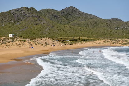 Calblanque Beach, en el parque regional del mismo nombre.
