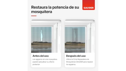 Esta es la mejor cinta de reparación de mosquitos que se puede comprar en Amazon