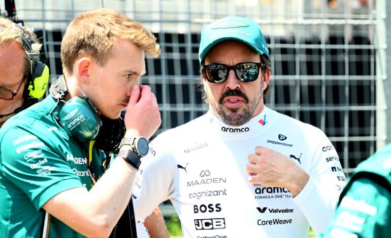 La sonrisa de Fernando Alonso al hablar de Silverstone y las piezas que vienen: «Tengo curiosidad…»