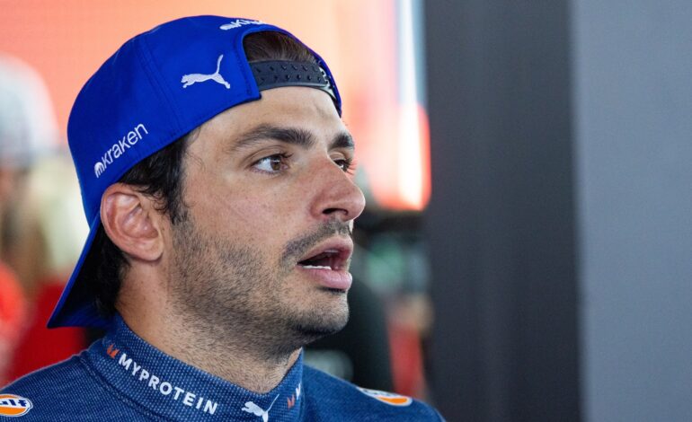 tremendo enfado de Carlos Sainz por todo lo ocurrido en Canadá