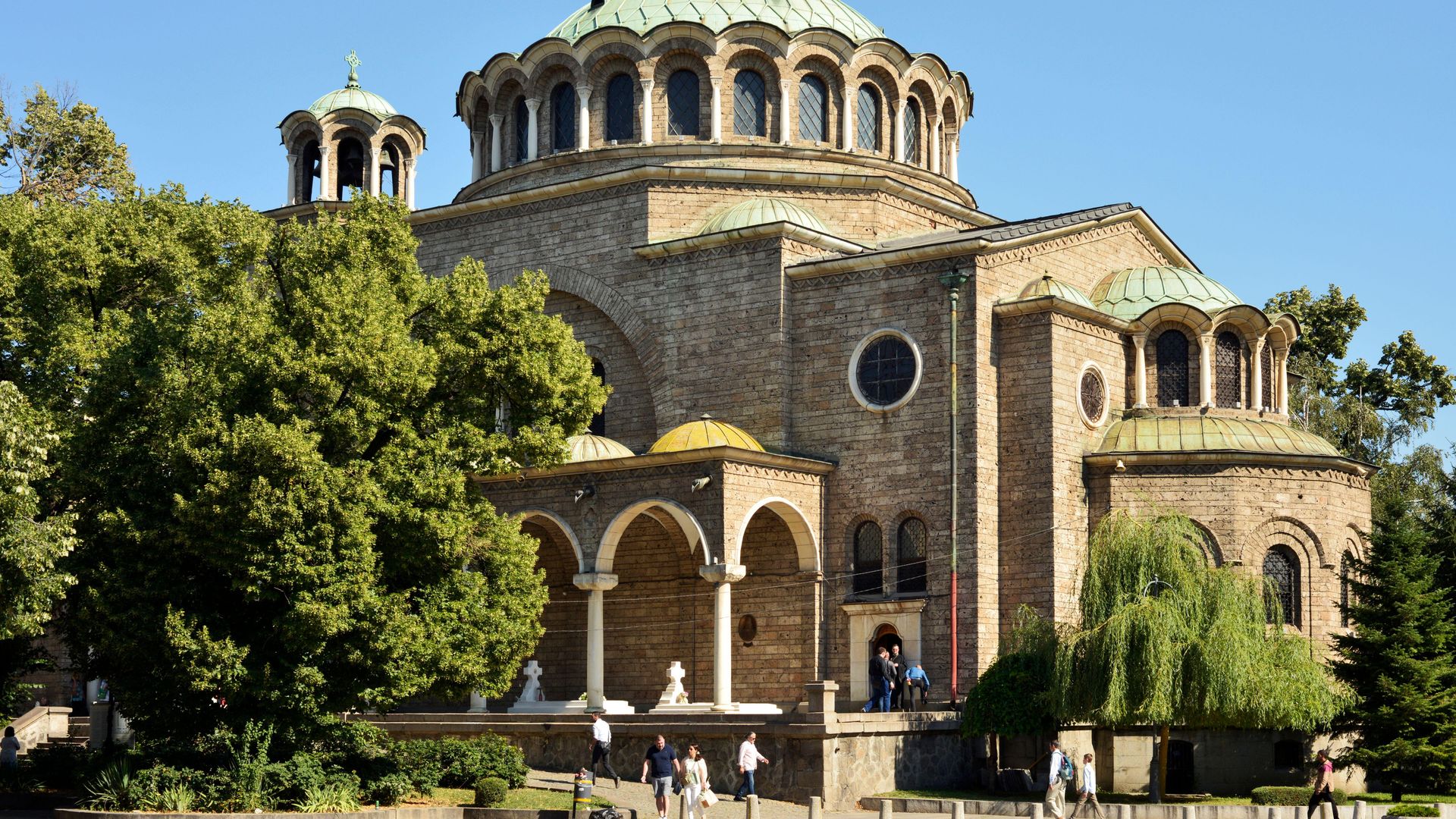 Iglesia Sveta Nedelya en Sofía, Bulgaria
