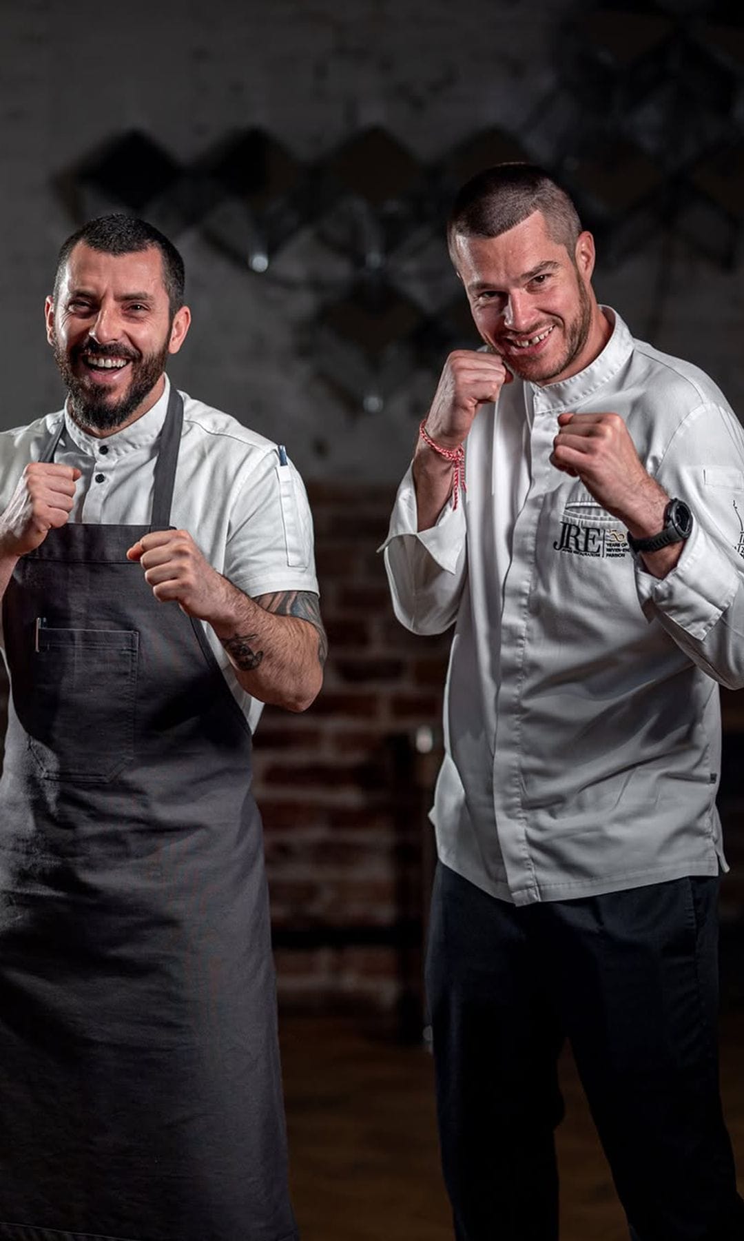 Chefs del restaurante Cosmos en Sofía, la capital de Bulgaria