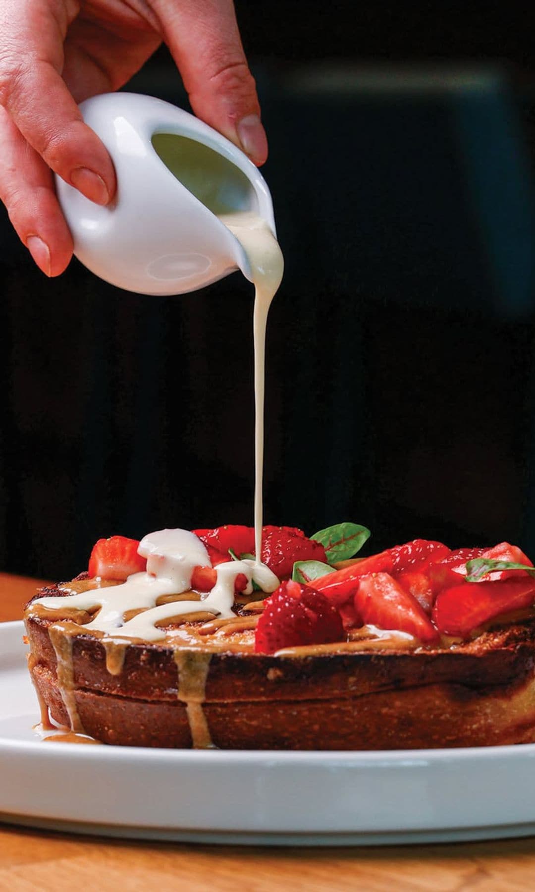 Gastronomio del restaurante Cosmos, en Sofía, un lugar que no falla