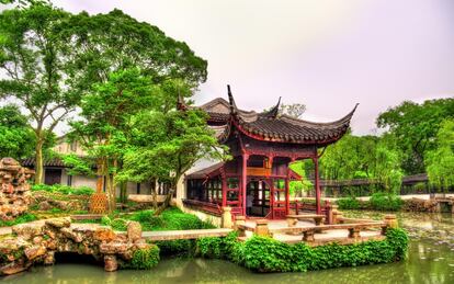 El humilde Administrador Garden en Suzhou.