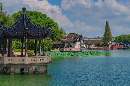 El pueblo acuático de Zhouzhuang.