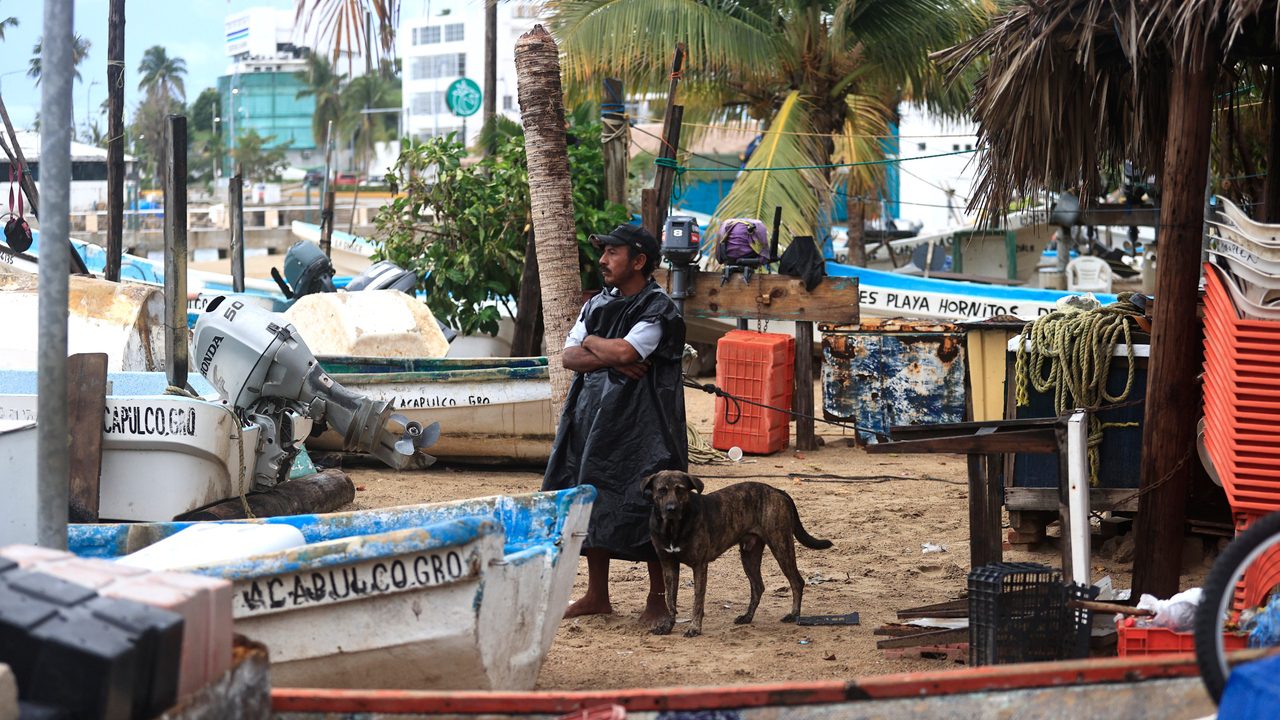 Un bebe, la primera víctima en Guerrero, al sur de México, por las lluvias del huracán Erick