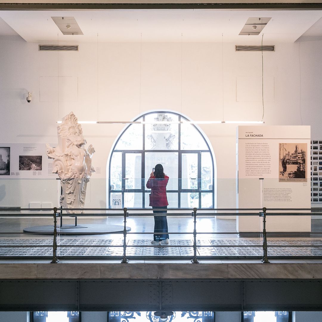 Exposición Vida del Palacio Cibeles en el Centrocentro de Madrid